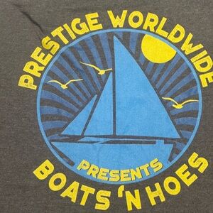 Prestige World Wide Boats 'N Hoes Tank/Muscle Top Sz XL NWOT